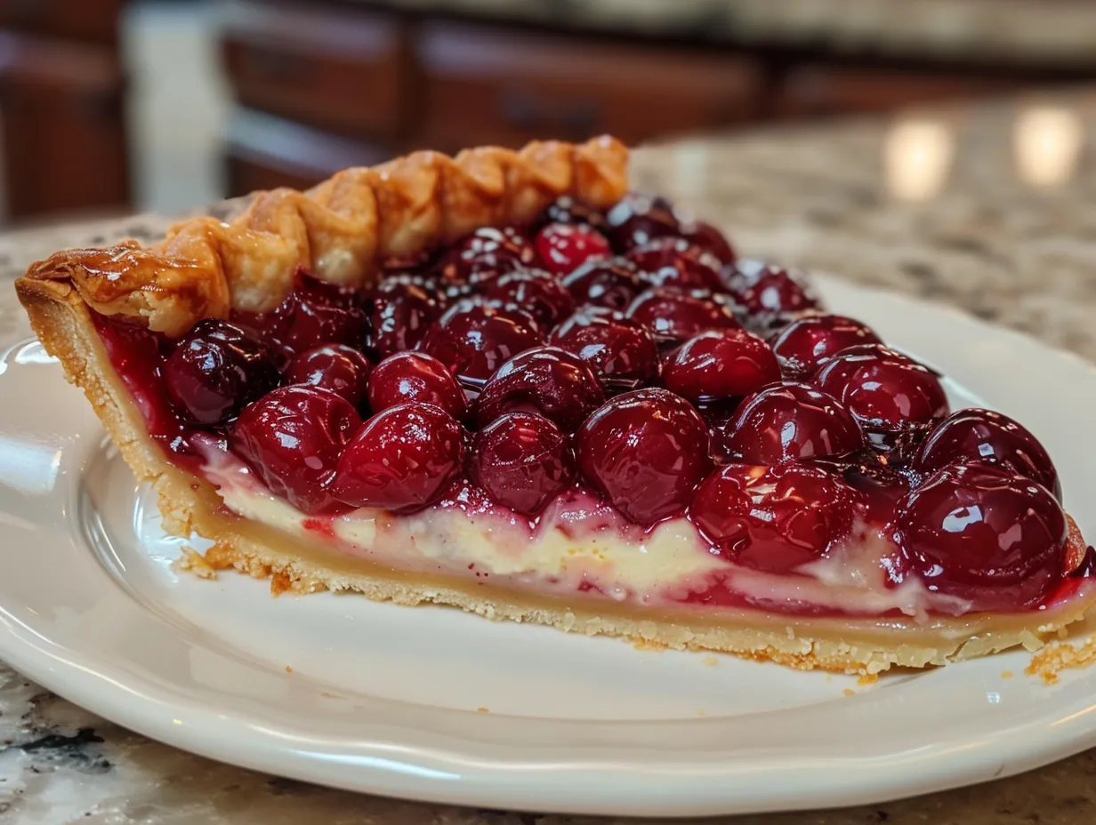 Cherry Cheese Pastry Pie