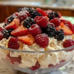 Berry Cheesecake Salad Overview