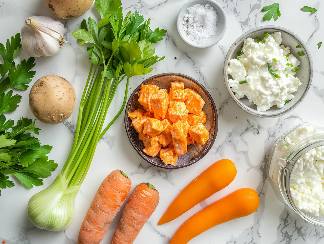 buffalo chicken cottage cheese bowl ingredients