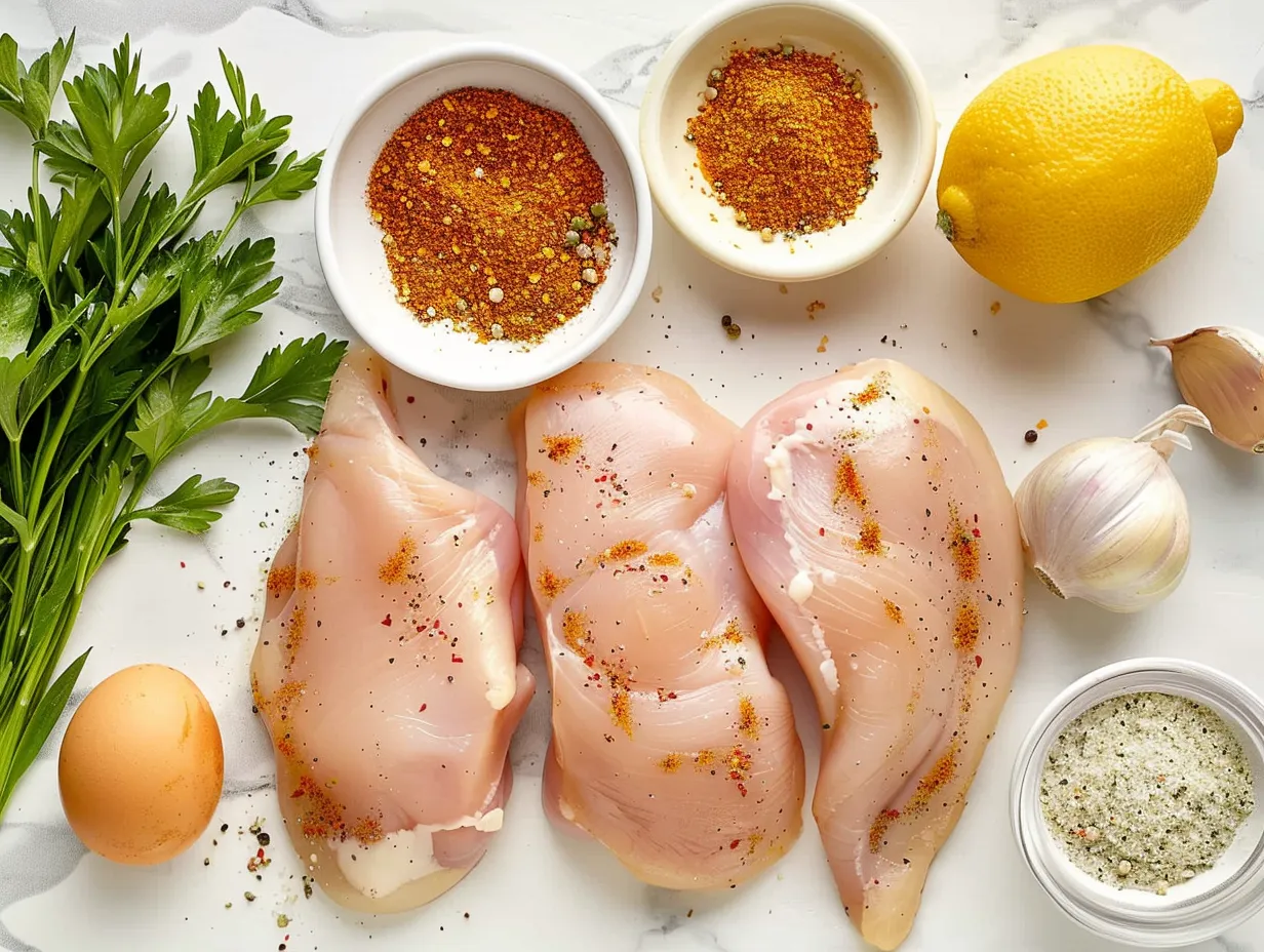 Cajun Chicken Bites Ingredients