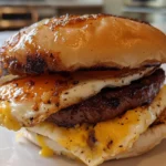 Cheesy Sausage Egg Breakfast Sliders Overview
