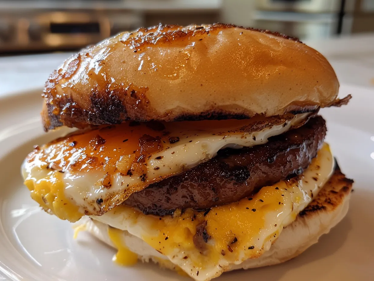 Cheesy Sausage Egg Breakfast Sliders Overview