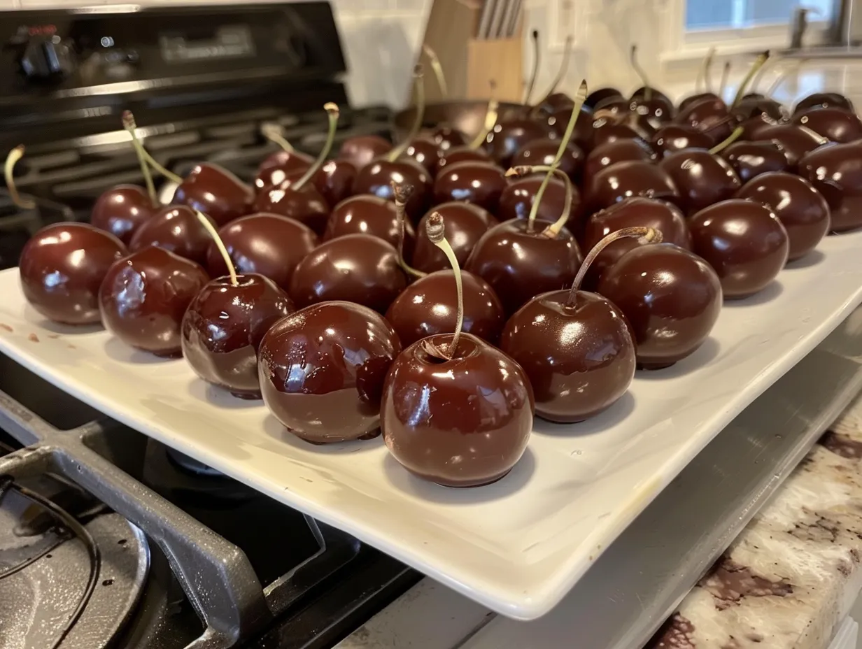 Chocolate Covered Cherries Final Product