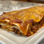 Easy Beef Enchiladas with Red Sauce Recipe