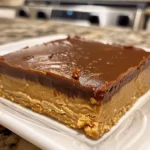 Close-up of a Copycat Disneyland Peanut Butter Bar