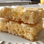 Easy Banana Pudding Rice Krispie Treats Recipe