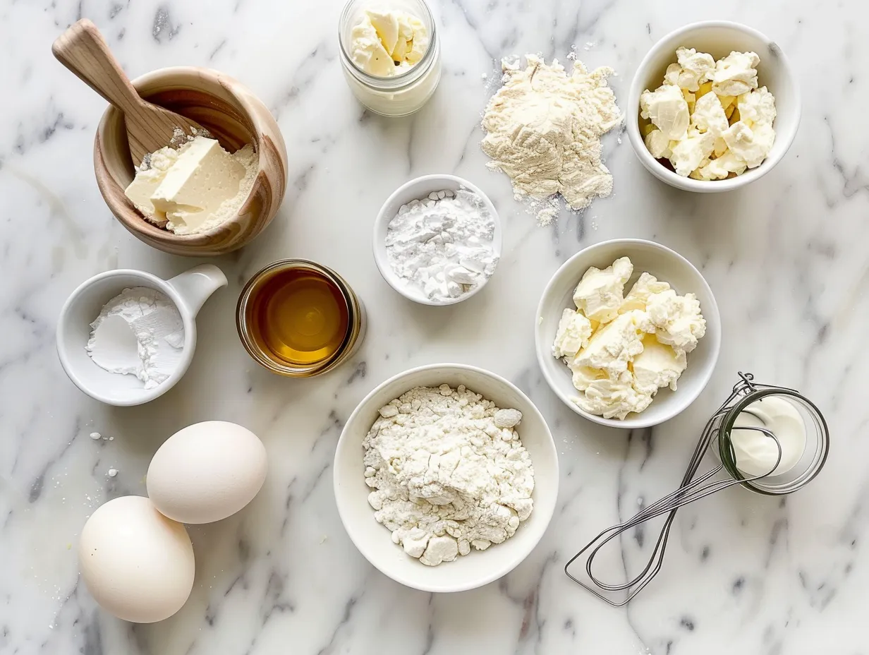 Cream Cheese Cookie Ingredients