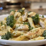 Creamy Broccoli and Chicken Penne Ready to Serve