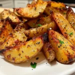 Crispy Air Fried Potato Wedges