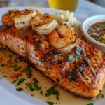 cajun salmon and shrimp
