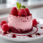 6-ingredient raspberry mousse
