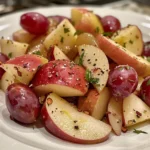 Apple Salad with Grapes