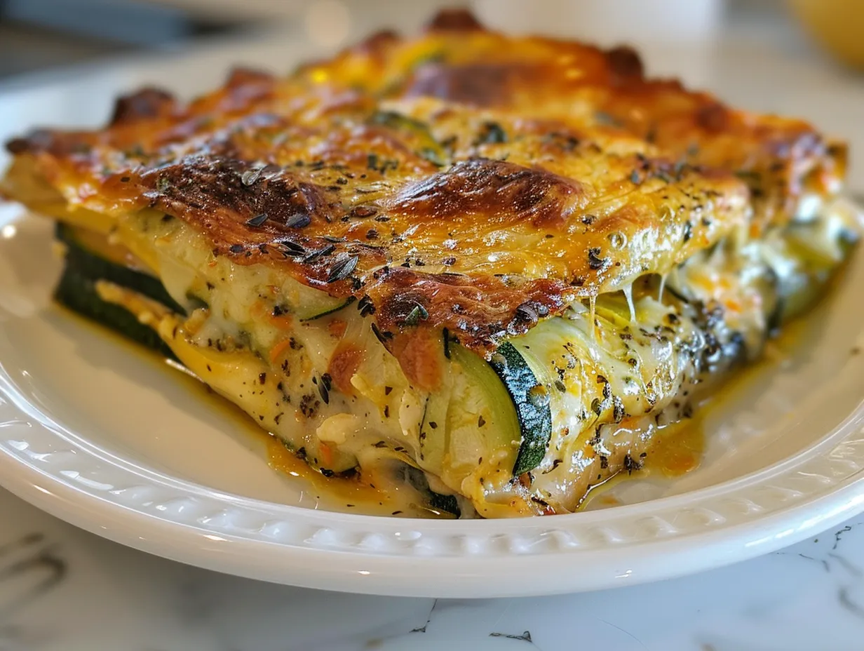 Baked Zucchini and Cheese