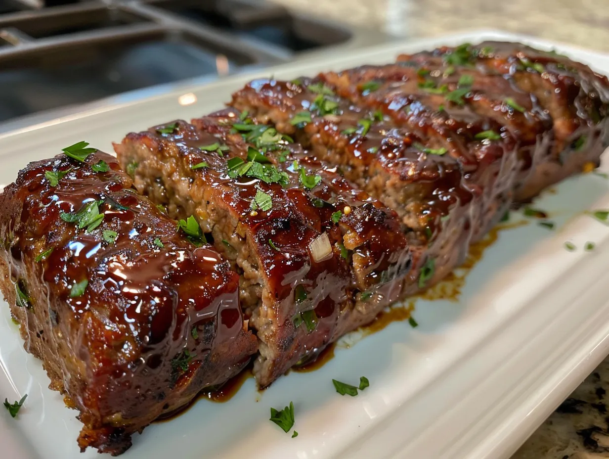 Delicious Balsamic Glazed Meatloaf Recipe