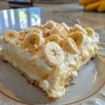 Delicious Banana Pudding Poke Cake