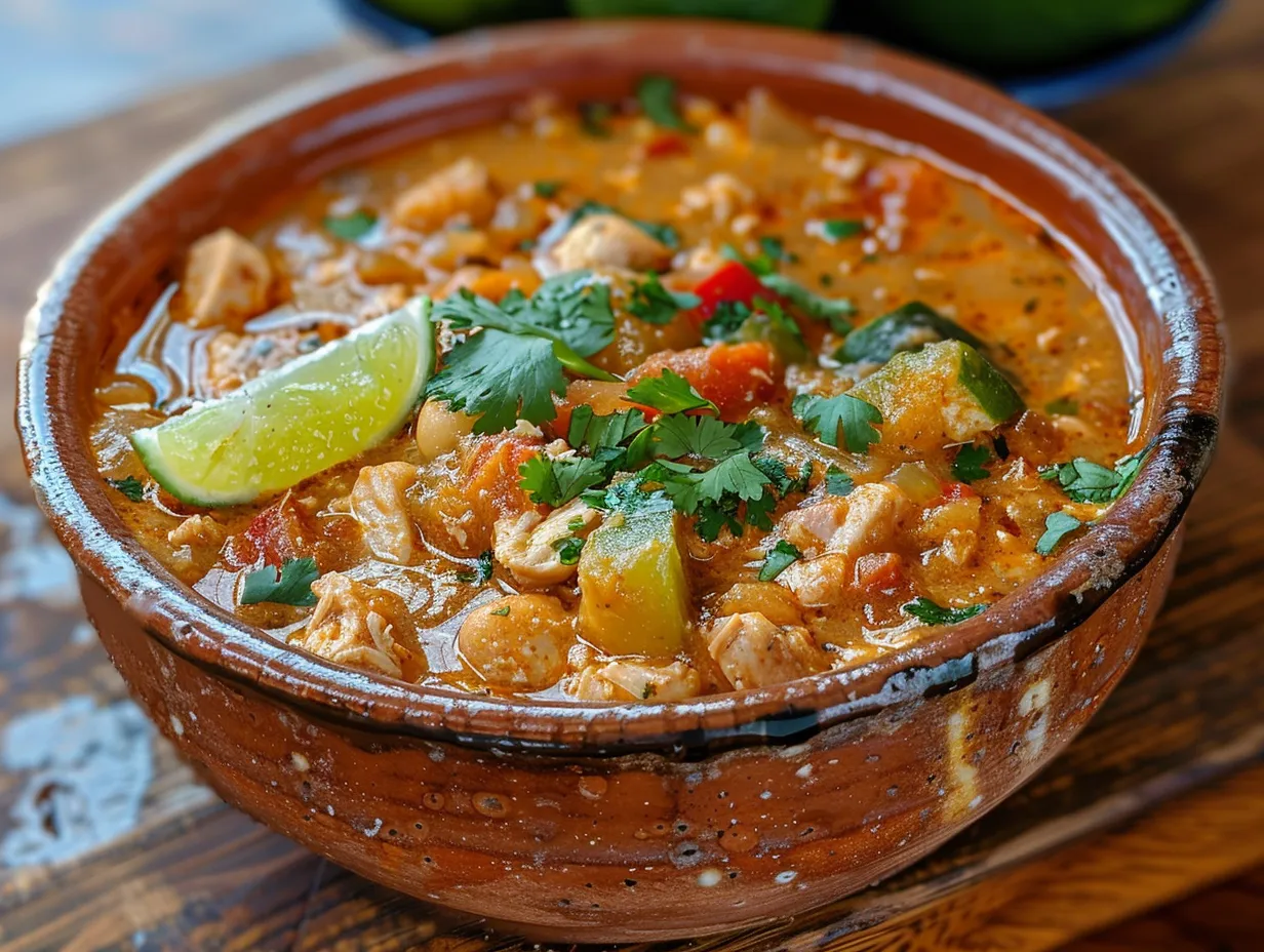 coconut chicken chili