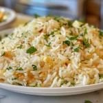 buttery homemade rice pilaf