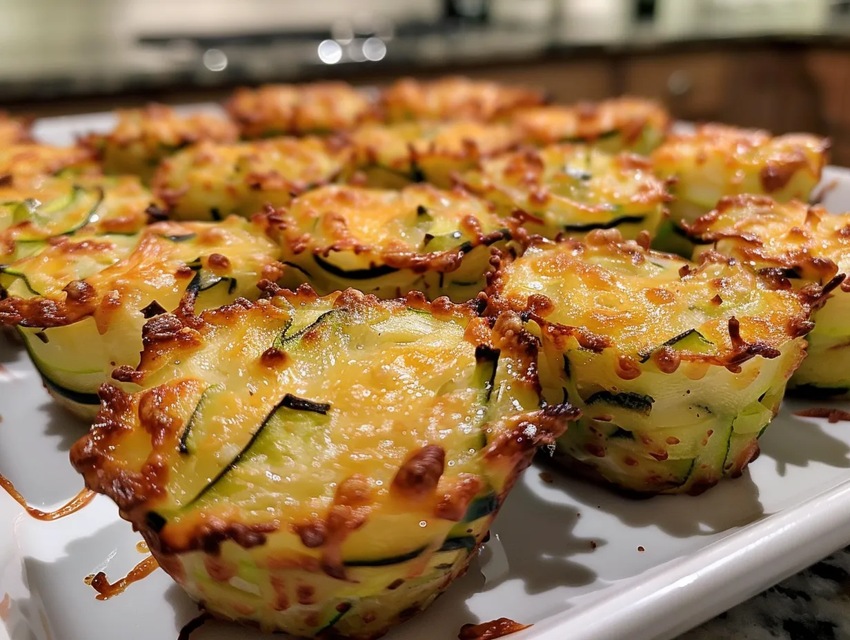 Cheesy Zucchini Bites