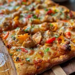 chicken fajita pizza