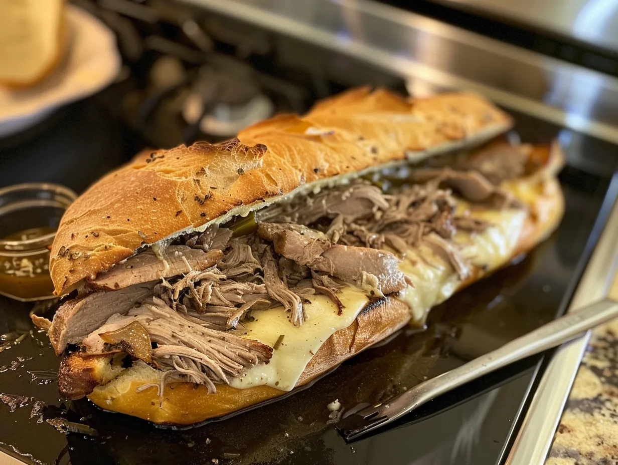 Delicious Crockpot French Dip