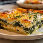 Cheesy Spinach Casserole