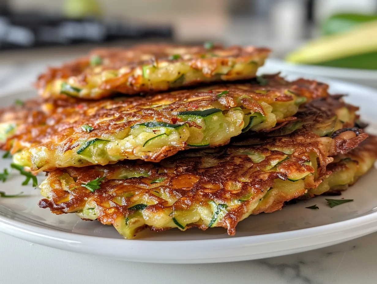 Crispy Zucchini Fritters Recipe
