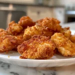 homemade popcorn chicken