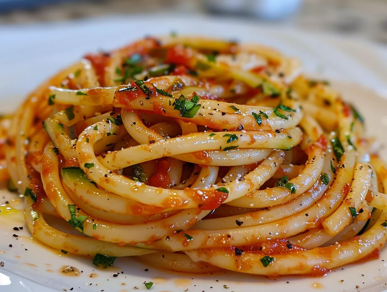 Tomato Zucchini Pasta