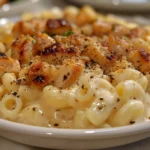 honey pepper chicken mac cheese