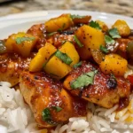 Jalapeno Peach Chicken Dish