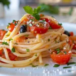 Delicious Mediterranean Spaghetti Salad