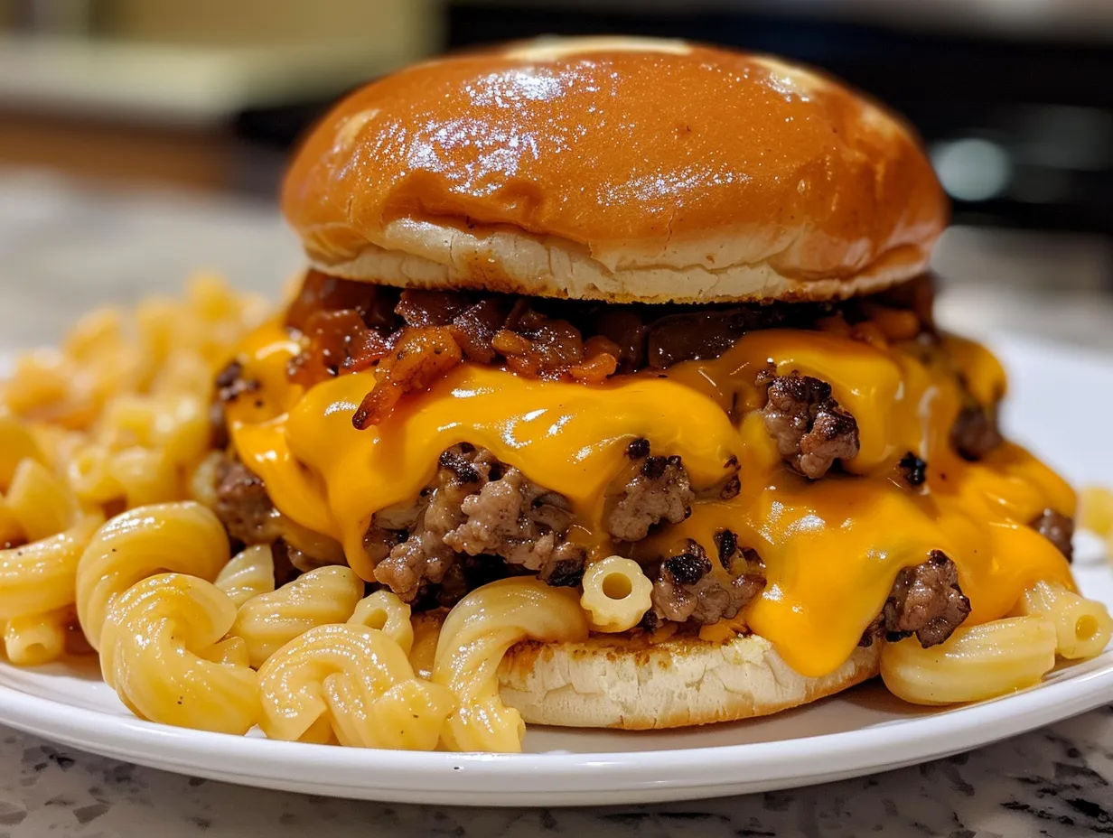 One-Pot Macaroni Cheeseburger
