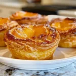 Delicious Peach Pie Cruffins on Display