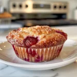 Delicious Plum Muffins on Display