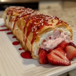Easy Strawberry Cheesecake Rolls Recipe