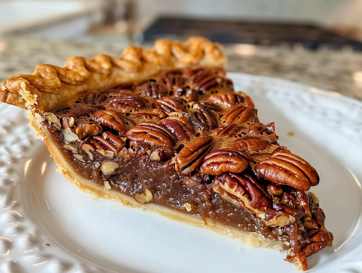 Delicious Texas Chocolate Pecan Pie
