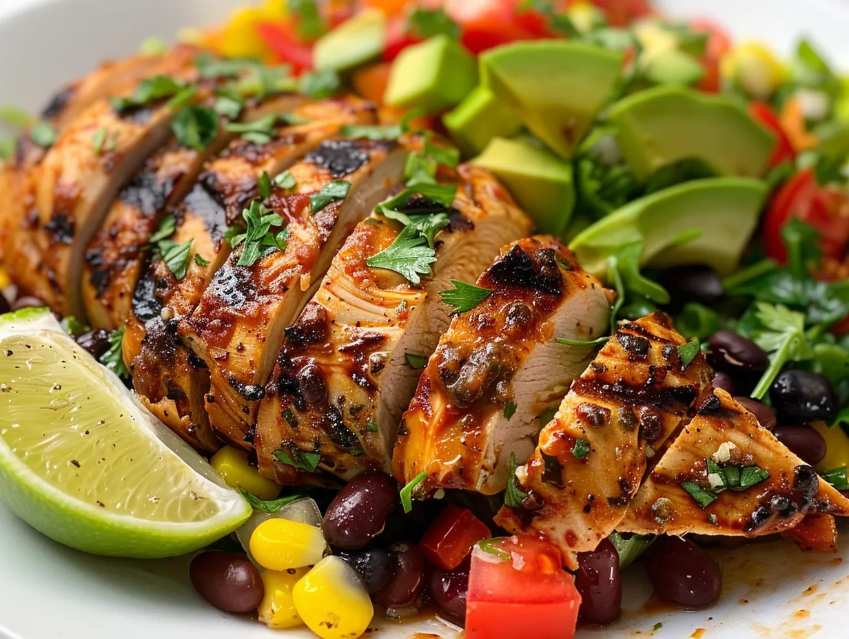 Delicious Zesty Southwest Chicken Salad