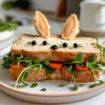 Delightful Whimsical Easter Bunny Sandwiches