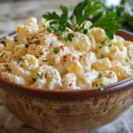 Deviled Egg Macaroni Salad