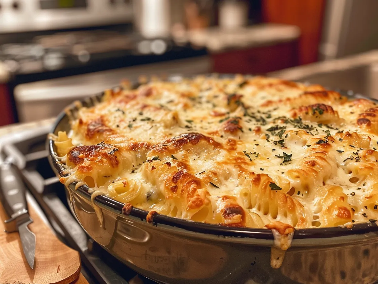 Enjoying creamy garlic parmesan chicken with cheesy twisted pasta final thoughts