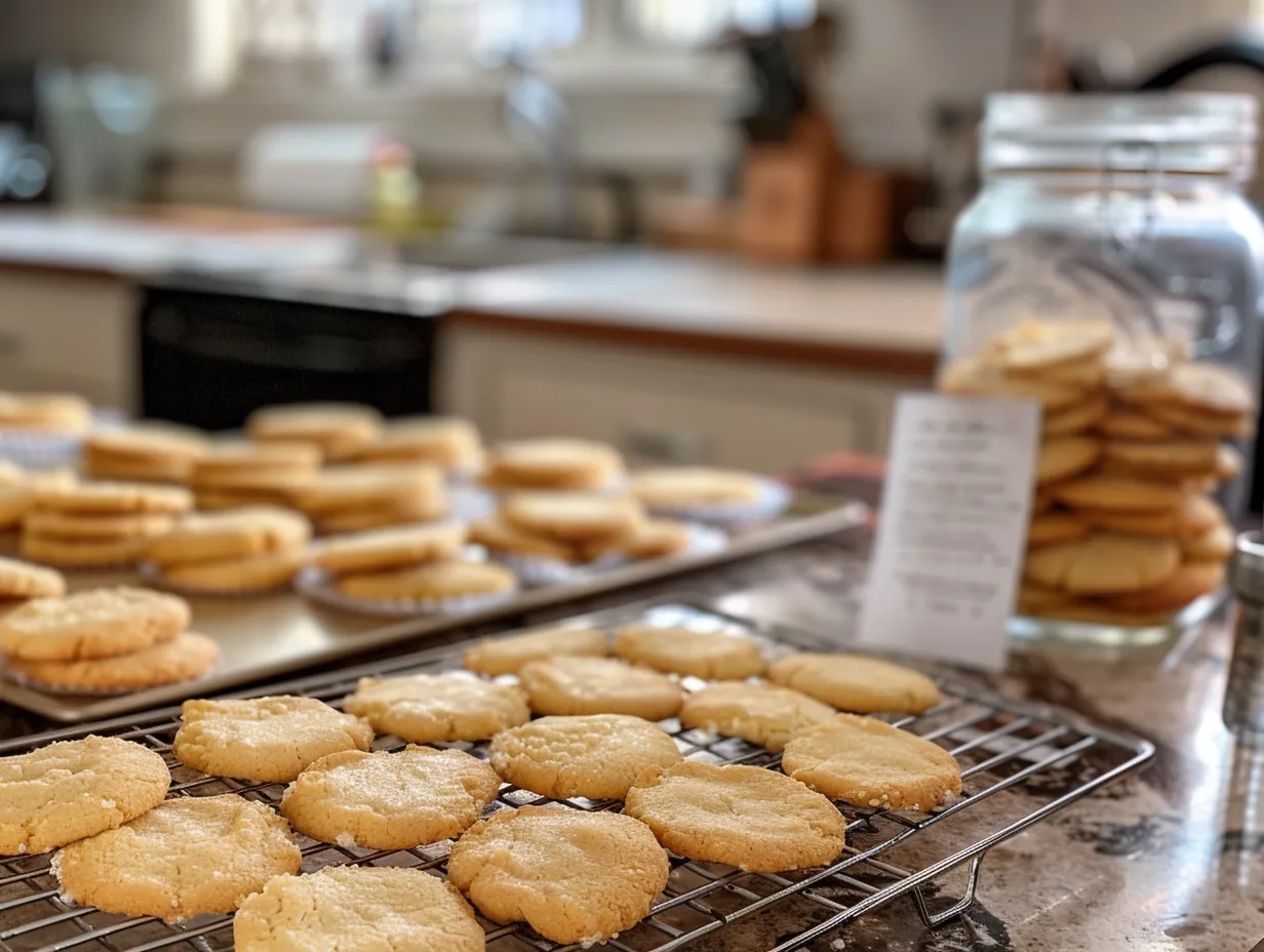 Finished Cream Cheese Cookies