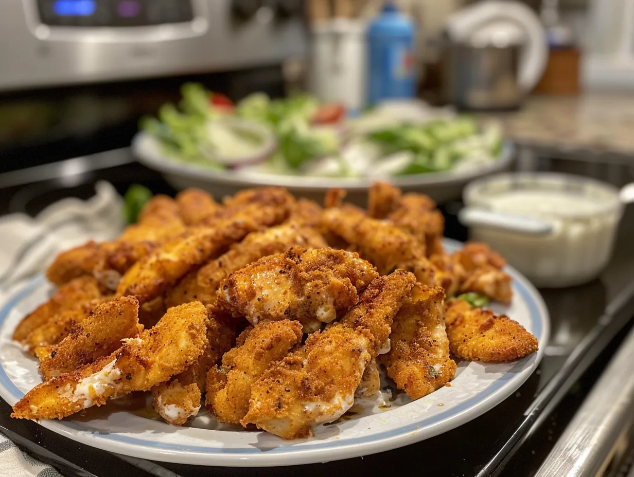 Finished Spiced Chicken Salad