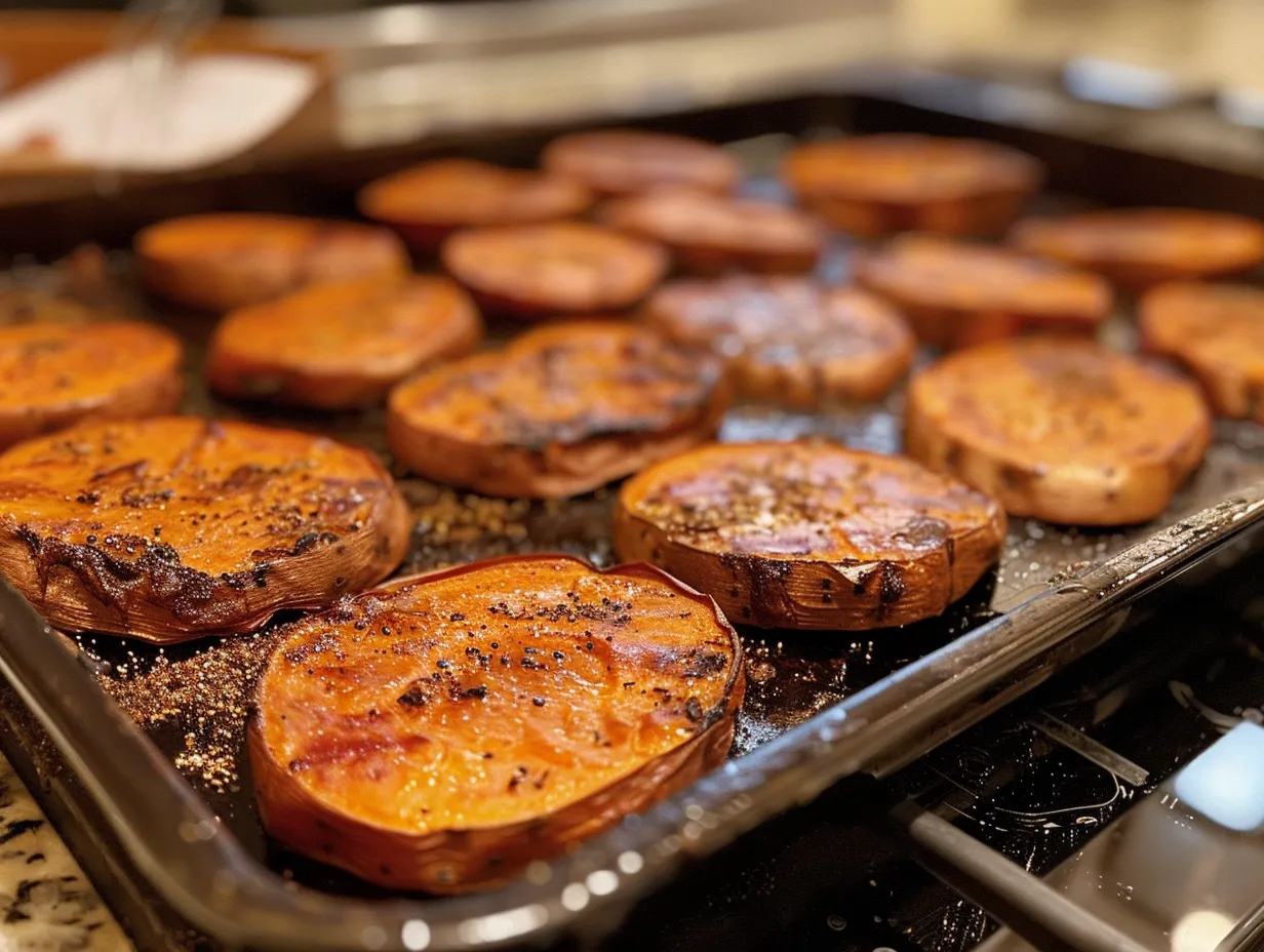 Finished Sweet Potato Rounds