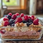 Fresh No-Bake Summer Berry Lasagna
