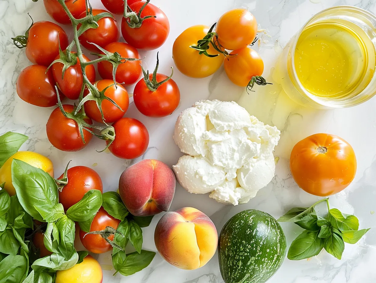Fresh Salad Ingredients