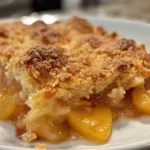 Freshly Baked Nectarine Cobbler