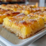 Freshly Baked Pineapple Bars