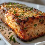 Garlic Parmesan Chicken Meatloaves