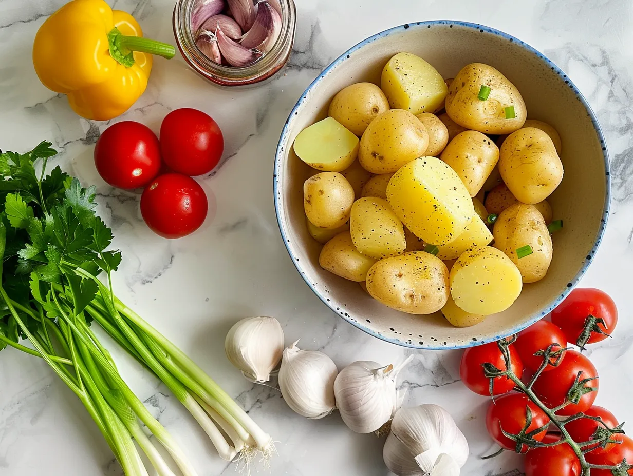 German Potato Salad Ingredients