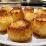 Golden southern-style honey butter cornbread poppers